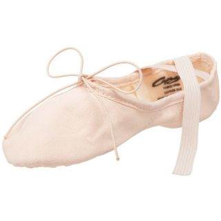 Capezio 2028 Juliet LBP Canvas Split Sole Shoe Ballet Shoe Child and 