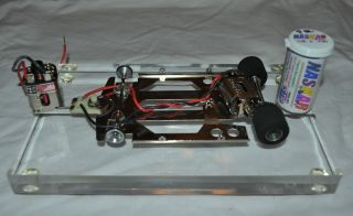 Never used Racing Slot Car with Parma Controller, with extras