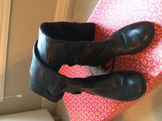 Tory Burch Black Size 8 Jack Landed Capra Over the Knee Boots