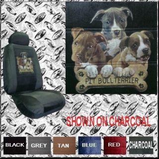 Pit Bull Terrier Dog Puppy Car Truck SUV Seat Covers PP