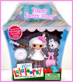 2012 Mini Lalaloopsy Candy Store Doll Toasty Sweet Fluff 2 of Series 9 