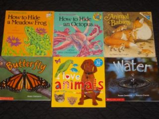 Lot 22 Early Reader Science Picture Books Senses Nature Animals K 1st 