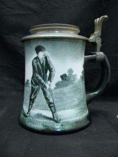  Antique O'Hara Dial Golf Theme Ceramic Stein