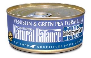   Balance Venison Green Pea Formula Cat Food (Pack of 24 6 Ounce Cans