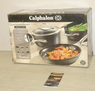 Calphalon 11 Piece Contemporary Non Stick Cookware Set