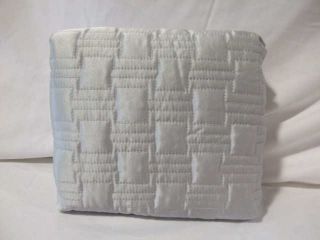 HOTEL COLLECTION   Meridian Quilted Quartz Silver Euro Pillowsham
