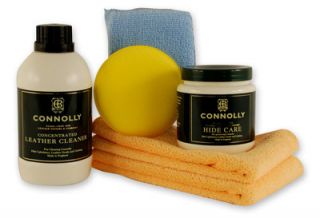 Connolly Hide Care Leather Kit Cleaner Conditioner