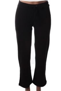 Calvin Klein New Black Cotton Modal Blend Stretch Lounge Pants Petites 