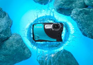 Canon Powershot D20 HS Waterproof Digital Camera   Blue  