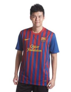 Nike 2011/12 FC Barcelona Replica Short Sleeve Football Shirt (Home 