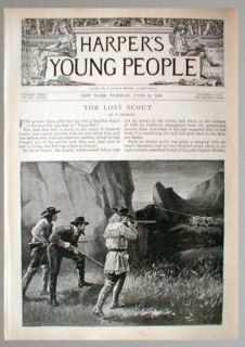 1892 Scout Texas Bill Brownsville TX Modoc War Canby