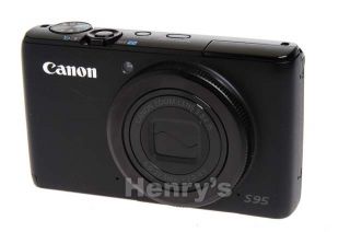 s95 10 0mp digital camera used $ 1 included items canon powershot s95 