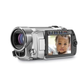 New Canon FS100 Camcorder Silver Widescreen HR Recording 48x Advanced 