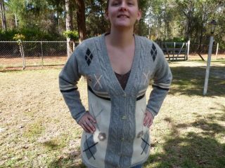 Handsome Womens Carducci Cardigan Sweater Gray Lambs Wool Angora M 