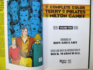 Terry The Pirates 2 Milton Caniff HC Book