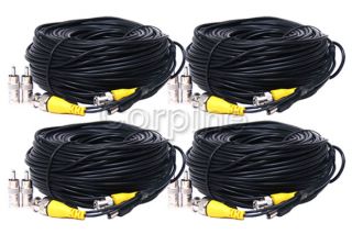   New BNC CCTV Video Power Cable CCD Security Camera DVR Wire Cord 1jm