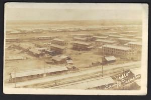 US 1901 Real Photo Card of Camp Funston in Kansas