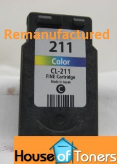   211 CL 211 Canon Ink Cartridges for Pixma iP2700 MP240 MX 320 Printers