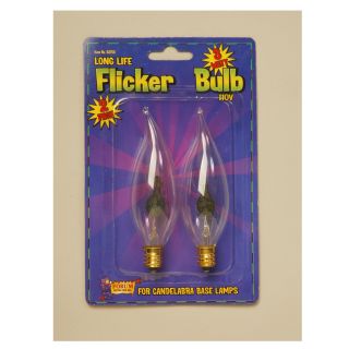 flicker light bulbs candelabra base 2 count forum novelties 