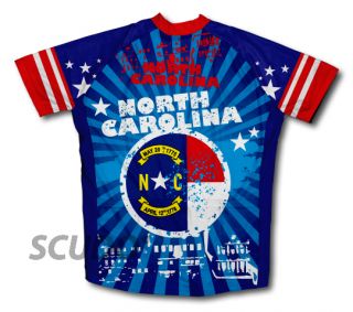 North Carolina Cycling Jersey All sizes Bike