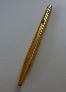 Caran D Ache Ecridor Gold Ballpoint Pen Top