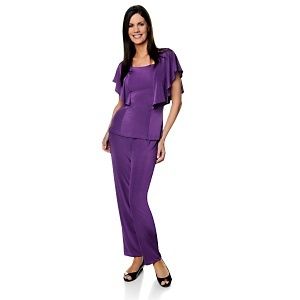 Carolyn Strauss Spotlight Collection 2 Piece Pant Top