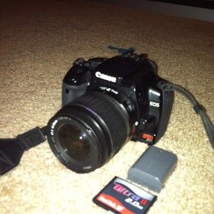 Canon EOS Rebel XTi 10 1MP Digital SLR Camera