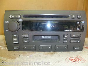 98 99 Cadillac DeVille Radio CD Cassette Player 16266896