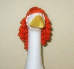 GOOSE Clothes Carrot Orange Wig for 24 26 inch Large GOOSE