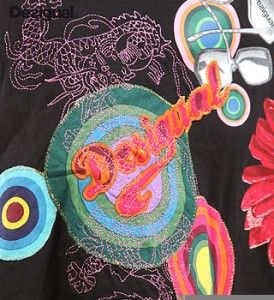 New Desigual 2011 Carola Tshirt Knit Top Tunic s M L XL