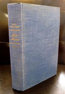 CARL VAN DOREN Hardcover Books: Benjamin Franklin 1952 & Jane Mecom 