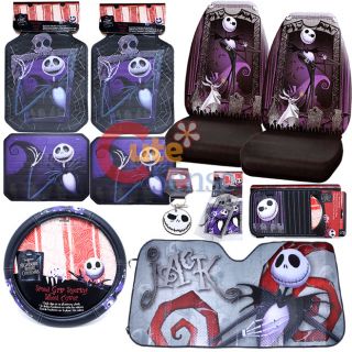 NBC Jack Car Seat Covers Set Auto Accessories w Shade