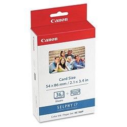Canon KC 36IP Color Ink Paper Set for SELPHY CP800 Black and White 