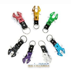    Alloy Quick Hanging Keychain Buckle Carabiners Hook Climb Tiger Clip