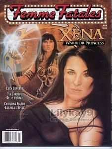 XENA Lucy Lawless TIA CARRERE Femme Fatales LK9