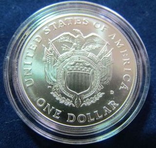 1994 D Commemorative Silver Dollar $ U s Capitol Bldg UNC
