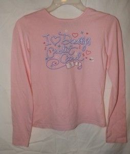 Love Daddys Credit Card pink tee shirt girls Size 10/12 NWT