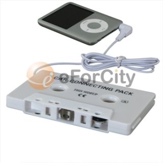 Car Cassette Tape Adapter for  CD Player iPhone iPod