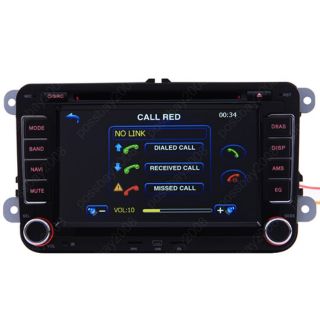 06 11 Volkswagen EOS Car GPS Navigation Bluetooth iPod Radio USB MP3 