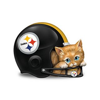   Edition NFL Pittsburgh Steelers Cat Fur Ever A Fan Figurine