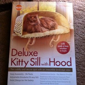 New K H Pet Products Kitty Sill Cat Window Perch Bed Windowsill W 