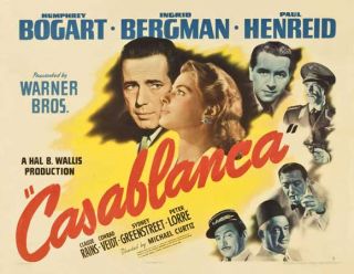 Casablanca Style J 27 x 40 Inches   69cm x 102cm Poster Print