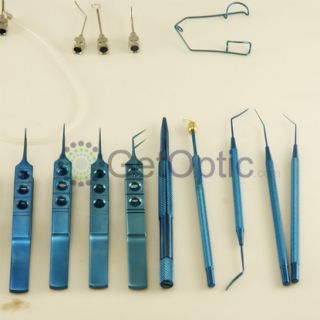 21pcs Cataract Set Eye Ophthalmic Surgical Instruments High Quality 
