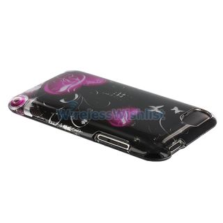Pink Black Case Cover for iPod Touch 3rd Gen 3G 2nd 2G