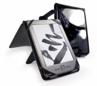 Tuff Luv Bliss Case for Kindle 6 E Ink Kobo Touch Gloss Black Rechg 