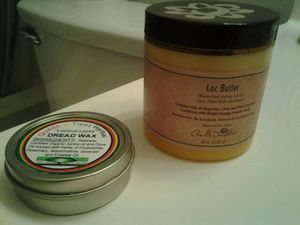 Lot of 2 Carols Daughter Loc Butter Styling Aid and Queen of Trees 