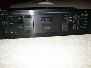 Nakamichi Mr 2 Cassette Deck Recently Serviced with New Belts and 