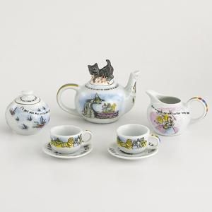 Cardew Designs Wizard of oz Miniature Collectors Tea Set New in Box 