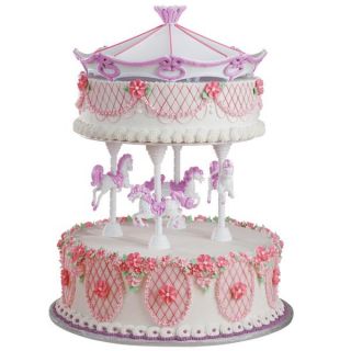 Wilton Carousel Cake Topper Set Horse Pony Birthday Kit