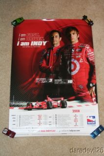 2008 Dan Wheldon Helio Castroneves I Am Indy Honda Dallara Indy Car 